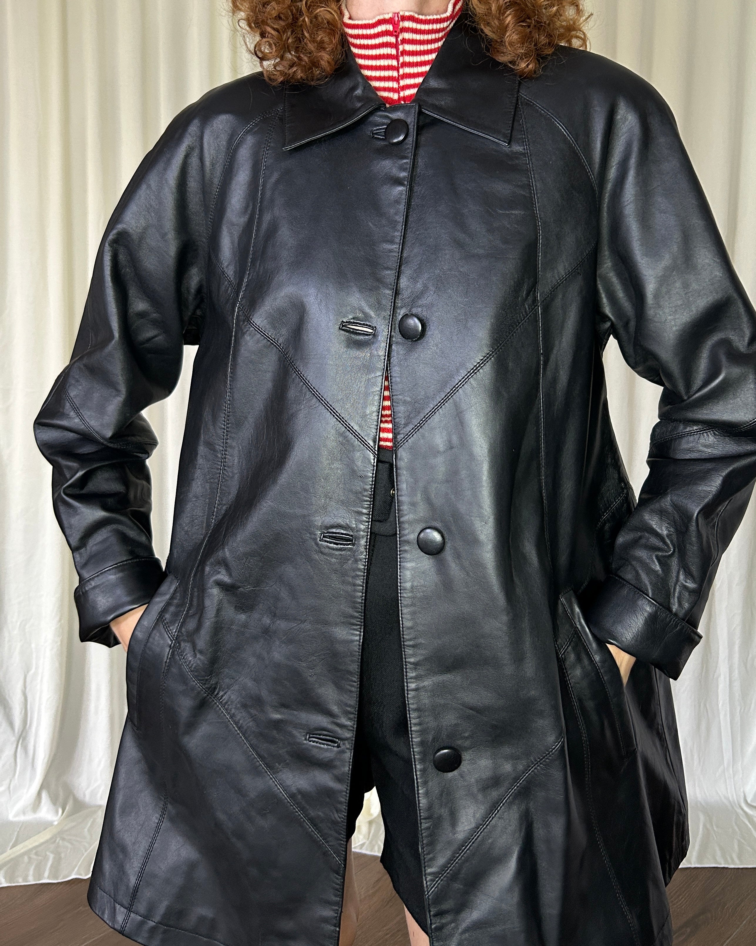 Giacca in pelle